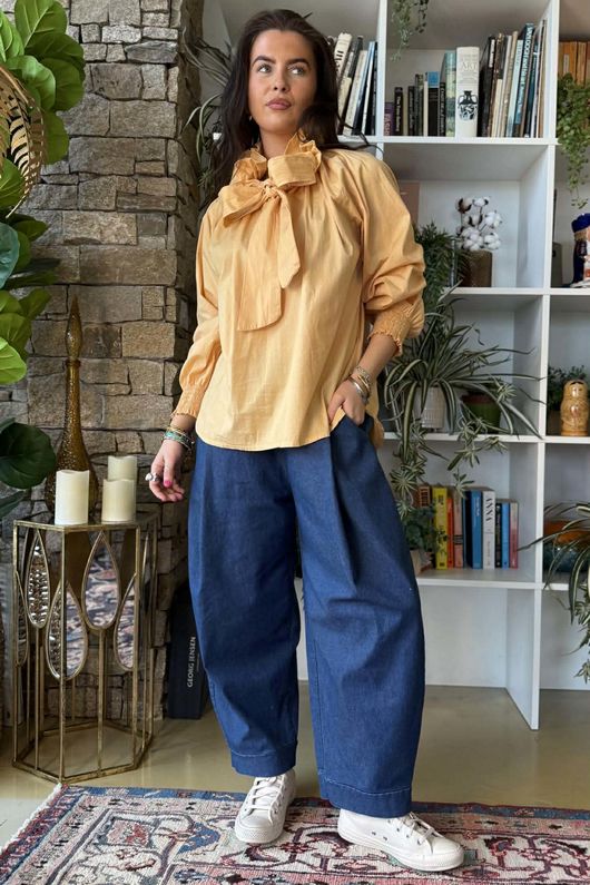 Paloma Poet Blouse Soft Tuscan